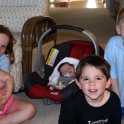 Five grandchildren arrive at P-Paw's Birthday Party